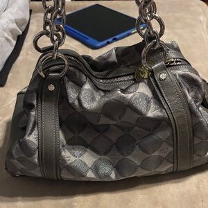 Mcm Limited edition, princess, lion Gray Handbag